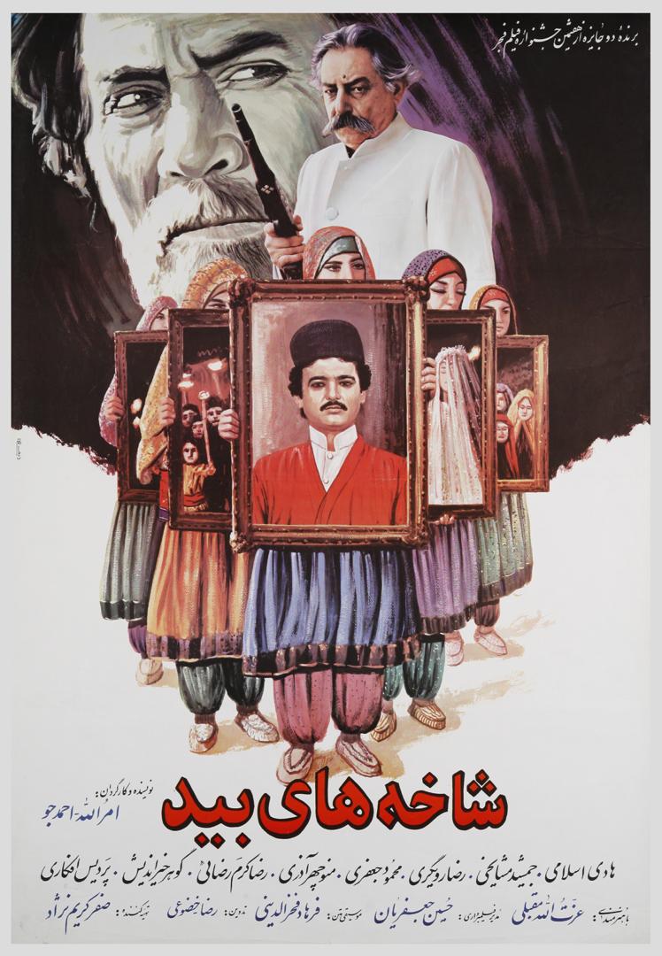 شاخه های بید